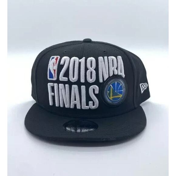 Golden State Warriors 2018 NBA Finals New Era 9FIFTY Snapback Hat NEW - Picture 1 of 3